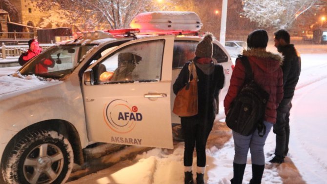 Gezide Kaybolan Ö?rencileri Afad Kurtard?