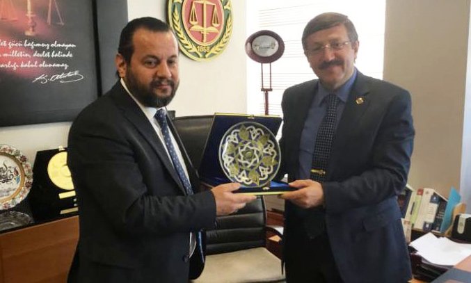 Rektör Akgül Ba?kan Atalay'? Ziyaret Etti