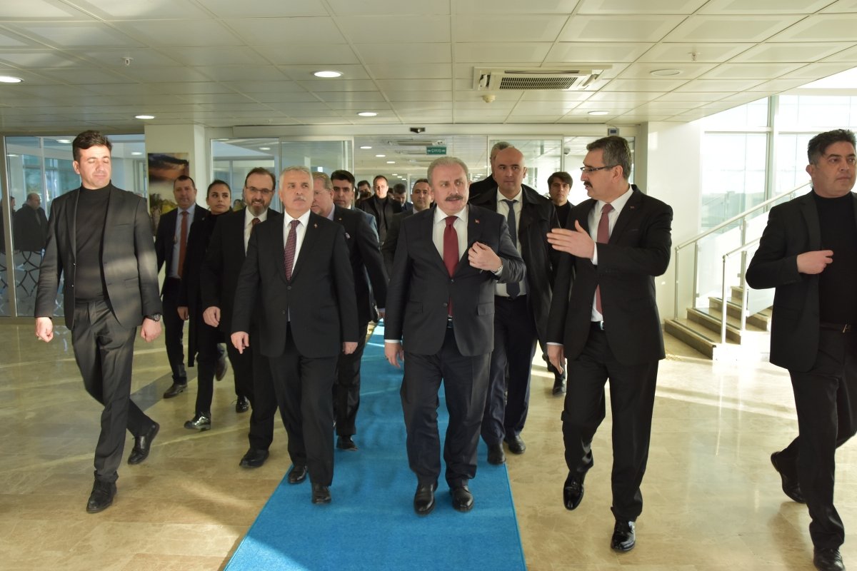 TBMM Ba?kan? Prof. Dr. Mustafa ?ENTOP Tekirda? Nam?k Kemal �niversitesini Ziyaret Etti