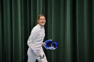Meet Barnard’s Student Athletes: Fencer Anne Cebula '20
