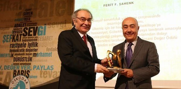 G�beklitepe �al??malar?na 'Y�ksek ?nsani De?erler �d�l�'