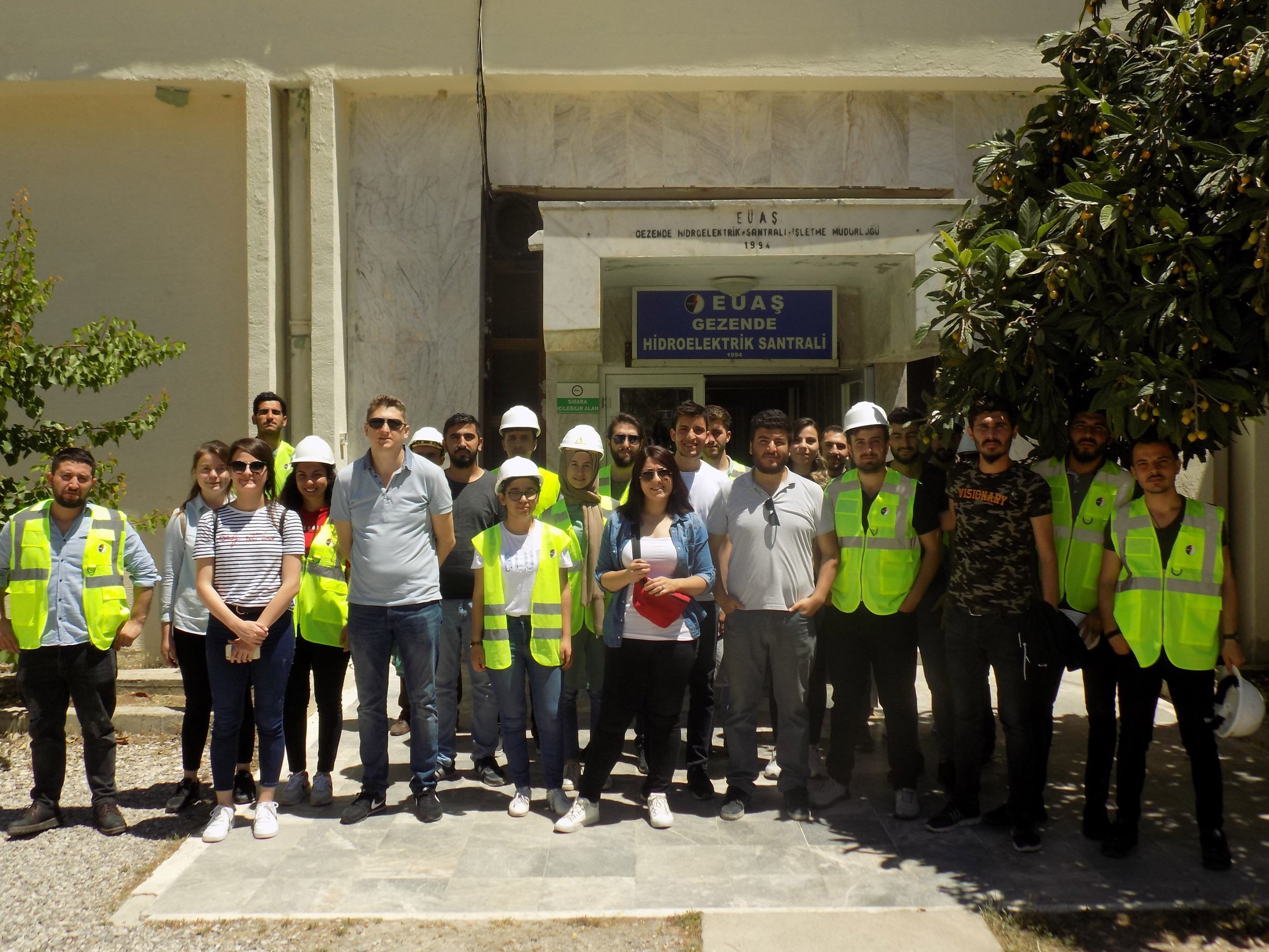 KM� �?rencilerinden Hidroelektrik Santrale Teknik Gezi