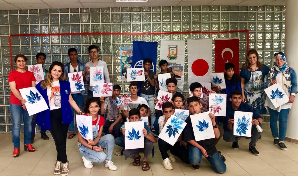 T�rk ve Suriyeli �ocuklar Harran �ocuk �niversitesi�nde bir araya geldi