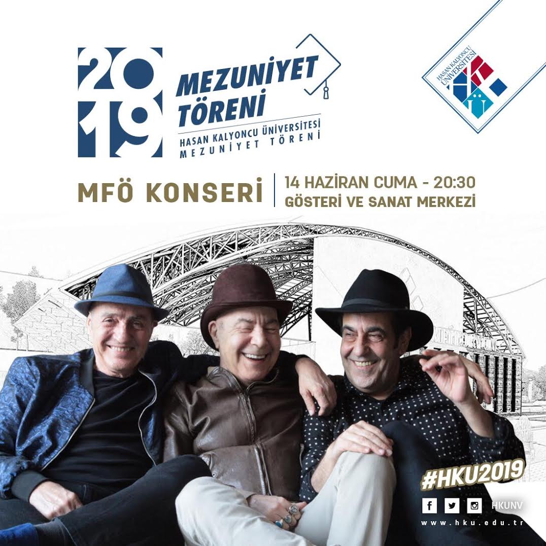 Hasan Kalyoncu �niversitesi V. Mezuniyet T�reni
