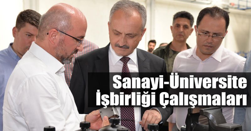 Rekt�r �z�elik, Simya Hidrolik�i Ziyaret Etti