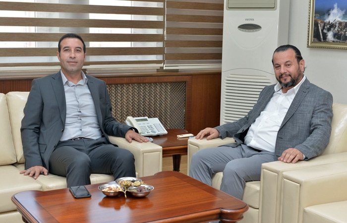 Cumhuriyet Ba?savc?s? ??lek�ten Rekt�r Akg�l�e ?ade-i Ziyaret