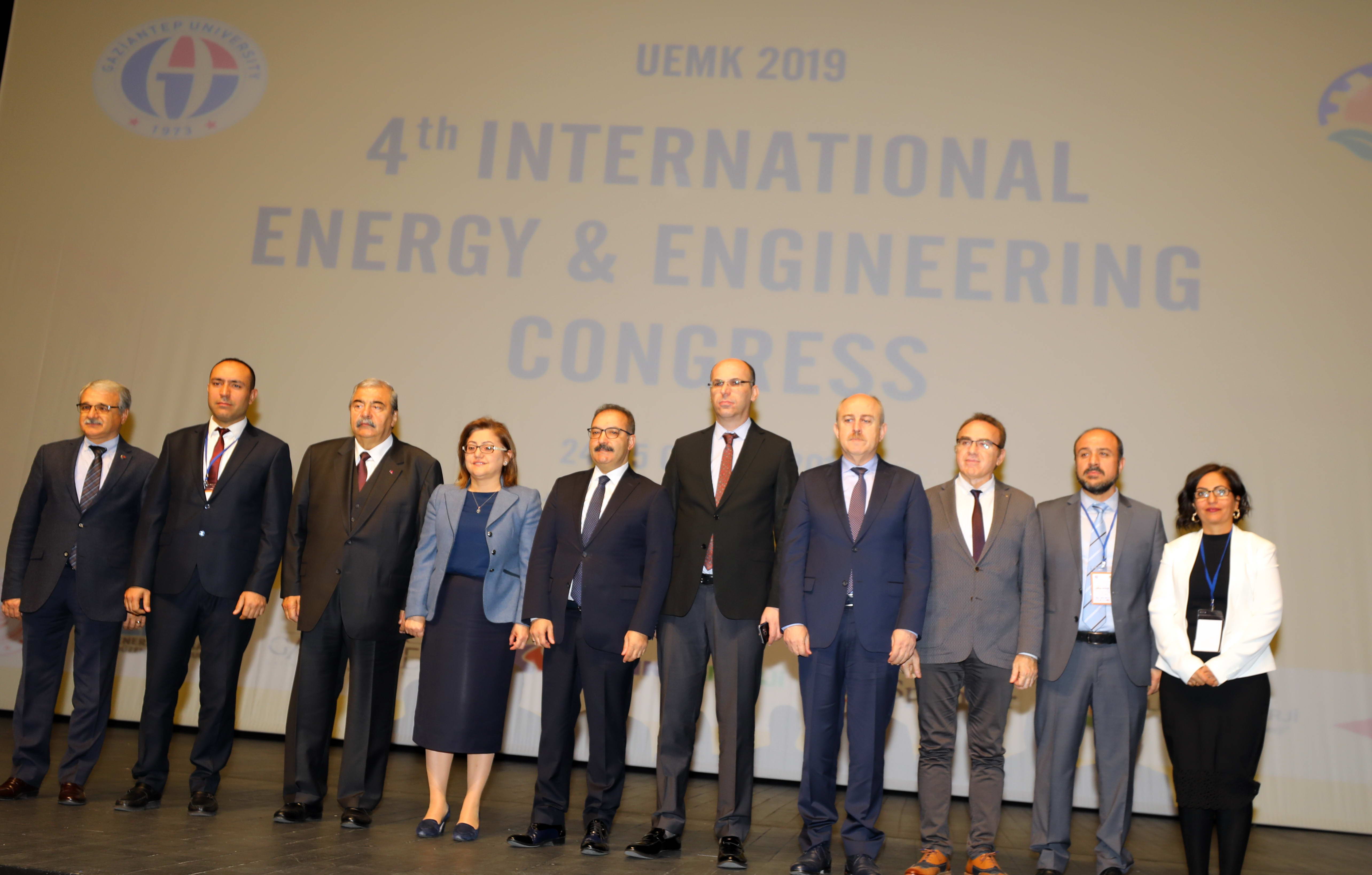 4. Uluslararas? Enerji M�hendislik Kongresi Gaziantep �niversitesi�nde ba?lad?