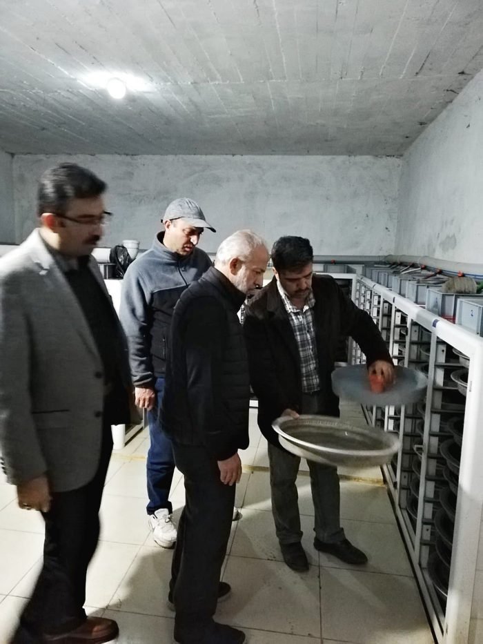 Harran �niversitesi�nden Alabal?k �reticilerine Teknik Destek