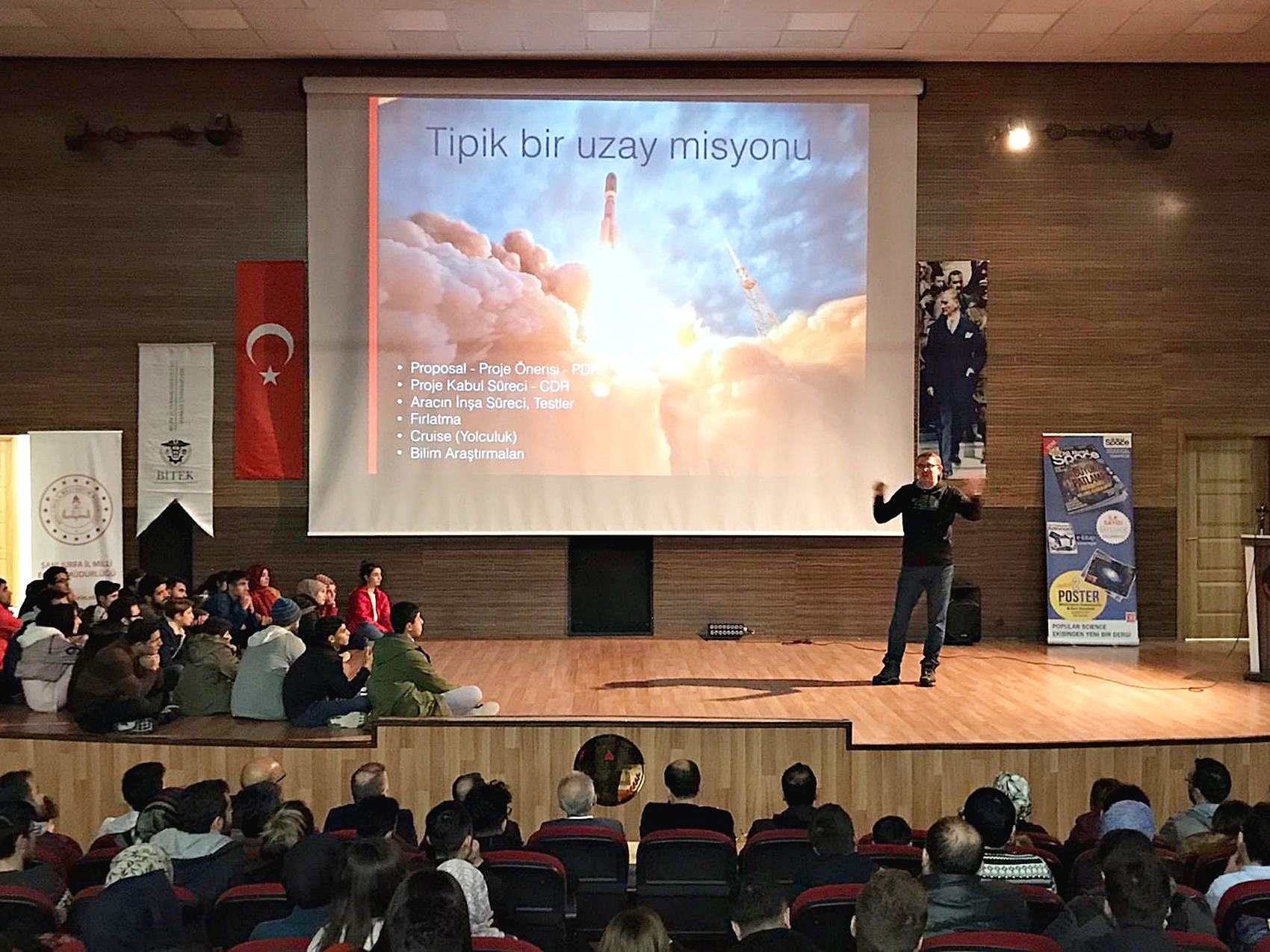NASA'da G�revli T�rk Bilim ?nsan? Umut Y?ld?z HRܒn�n Davetlisiydi