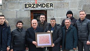 REKT�R �OMAKLI, ERZURUM ?MAM HAT?PLER DERNE??N? Z?YARET ETT?