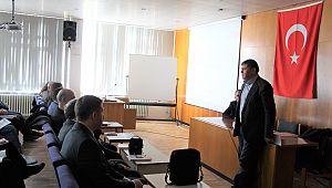  F�'de Akademik ve ?dari birim y�neticilerine TS EN ISO 9001:2015 Kalite Y�netim Sistemi Konulu E?itim Program? D�zenlendi