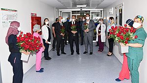 Sa?l?k �al??anlar?na Moral Ziyareti