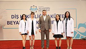 ALKܒde Hekim Adaylar?n?n Beyaz �nl�k Heyecan?