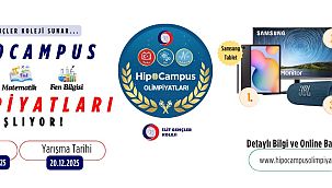 2025 HipoCampus Olimpiyatları Başladı: Başvuru Süreci, Ödüller ve Takvim Açıklandı
