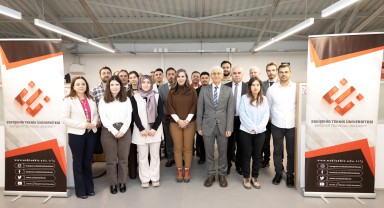 EST� Y�netiminden ISO 27001 Belgesi Alan Birime Tebrik Ziyareti