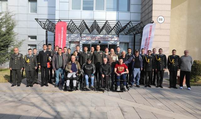 MS� Harbiyelilerinden Gazilere Moral ve Destek Ziyareti