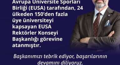 T�SF Ba?kan? Prof. Dr. Mutlu T�rkmen Avrupa �niversite Sporlar? Birli?i'nde �nemli G�rev Ald?